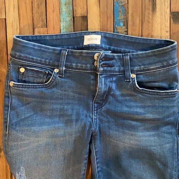 Hudson Straight Cuffed Ginny Jeans Sz 27 - Picture 5 of 7